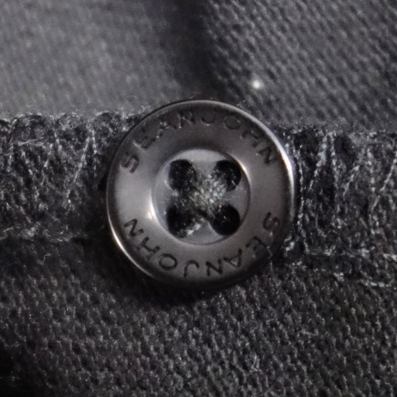 Sean John Black Gray Polo Shirt Men's 3XL Hip Hop - Picture 6 of 8